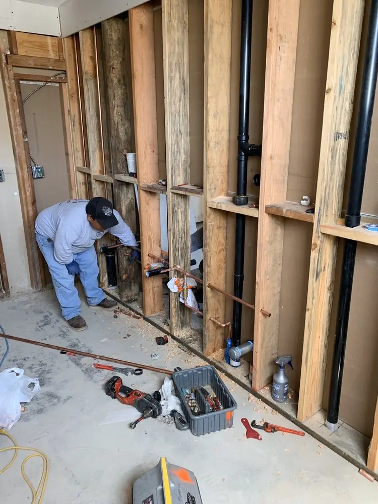 Commercial rough-in plumbing for Gas Line Repair in Weedsport
